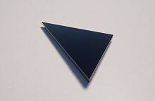 Пластина треугольная 350х350х45 Ст45