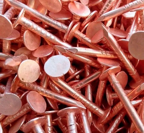 Медный гвоздь 1.2х50 мм купить по цене от 357 руб. за Килограмм в Москве