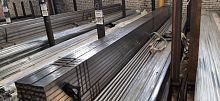 Труба профильная квадратная нержавеющая 100х100 3 мм 08Х18Н10 AISI 304  шлифованная
