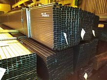 Труба профильная прямоугольная нержавеющая 30х15 1.5 мм 03Х17Н14М3 AISI 316L матовая