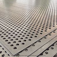 Лист перфорированный оцинкованный 0.8 мм ст4 1в