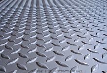 Лист нержавеющий рифленый 3х1000х2000 AISI 430 (12Х17)