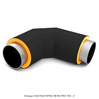 Отвод Ст20 ГОСТ 8732-78 76 ППУ ПЭ - У