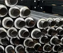 Трубы ЭСВ в изоляции 133х4.5 ППУ ПЭ