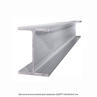 Балка алюминиевая двутавровая АД31Т1 49x36х2x2 мм