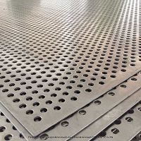 Лист перфорированный оцинкованный 0.8 мм ст4 2а