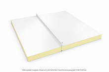 Фальцевая кровельная сэндвич-панель с утеплителем пенополизоцианурат (ПИР) 120 мм