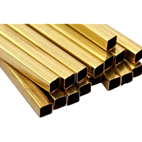 Труба латунная профильная квадратная 30х30 мм