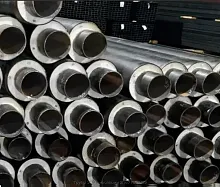 Трубы ЭСВ в изоляции 219х7 ППУ ПЭ