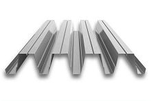Алюминиевый профнастил С44 0.4х1000 мм