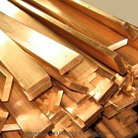 Бронзовая полоса БрОФ6.5-0.15 тв 1.5х250х1400